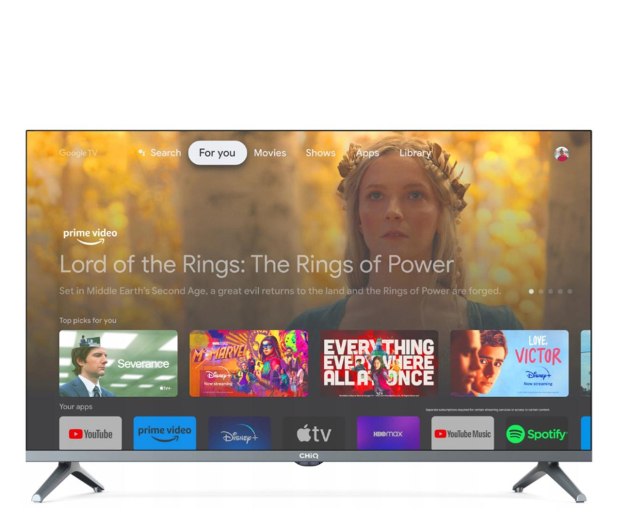 ChiQ L32H8CG 32" LED FullHD Google TV Dolby Vision Dolby Atmos - 1159137 - zdjęcie